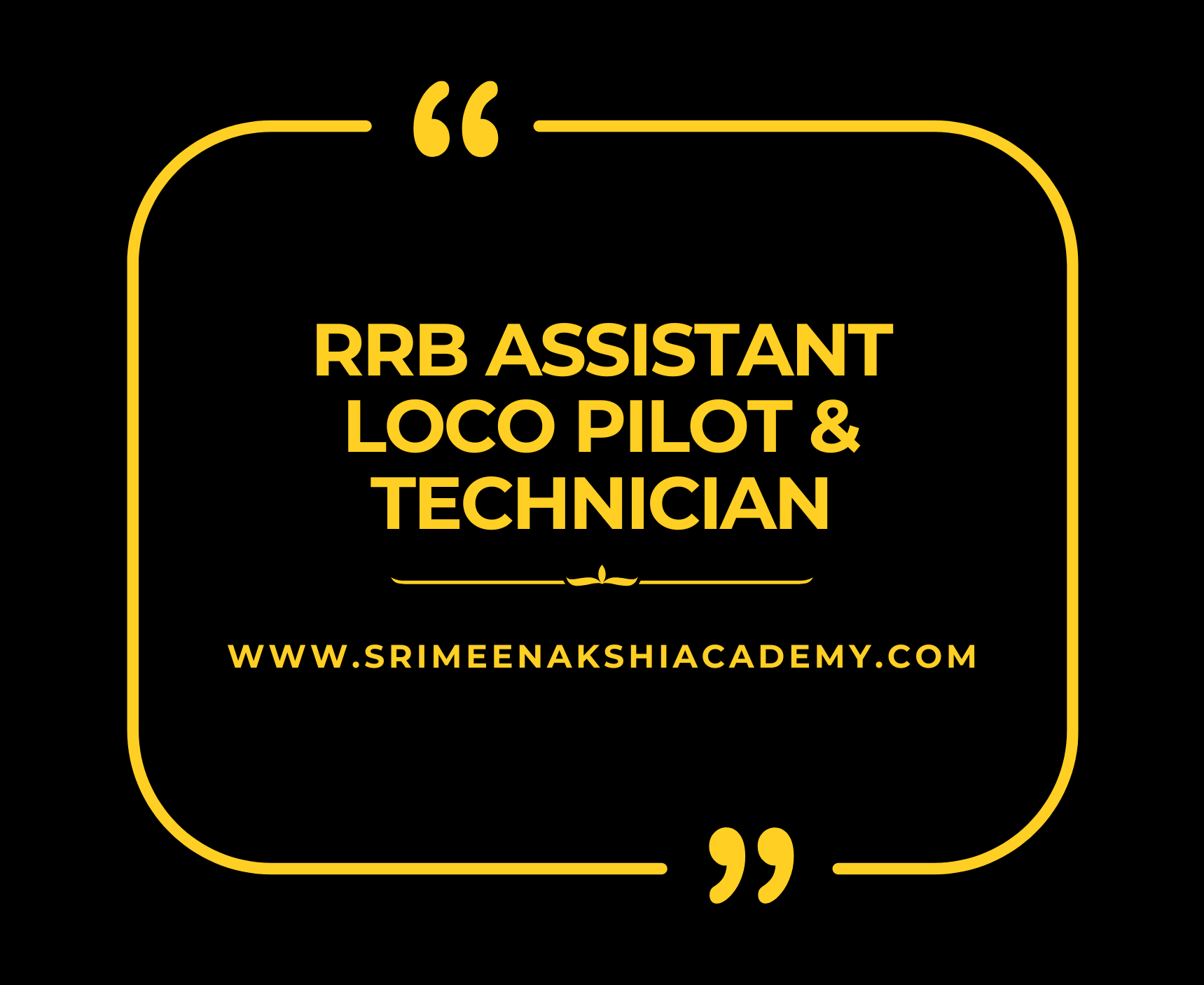 RRB ALP/Technician Coaching